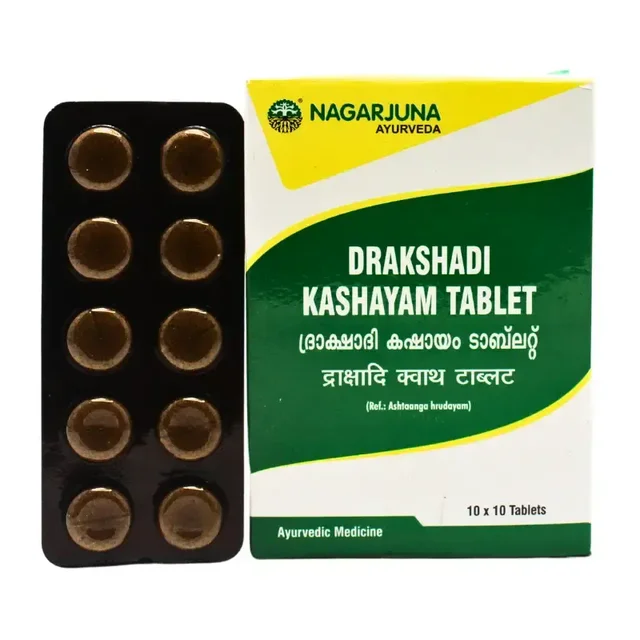 NAGARJUNA Drakshadi Kashayam Tablet - Nagarjuna - 10Tablet