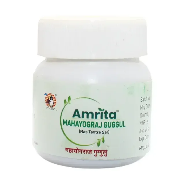 AMRITA DRUGS Maha Yograj Guggul - Amrita - 60 Tablet