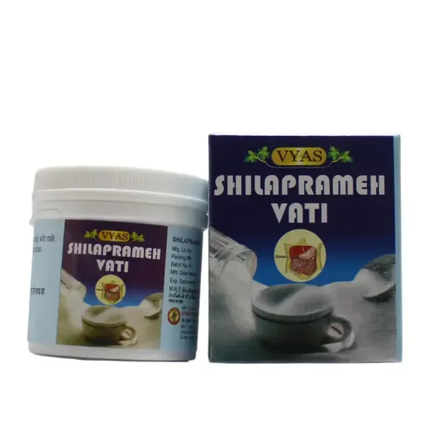 VYAS PHARMACEUTICALS Shilaprameh Vati - Vyas - 50 Tablets