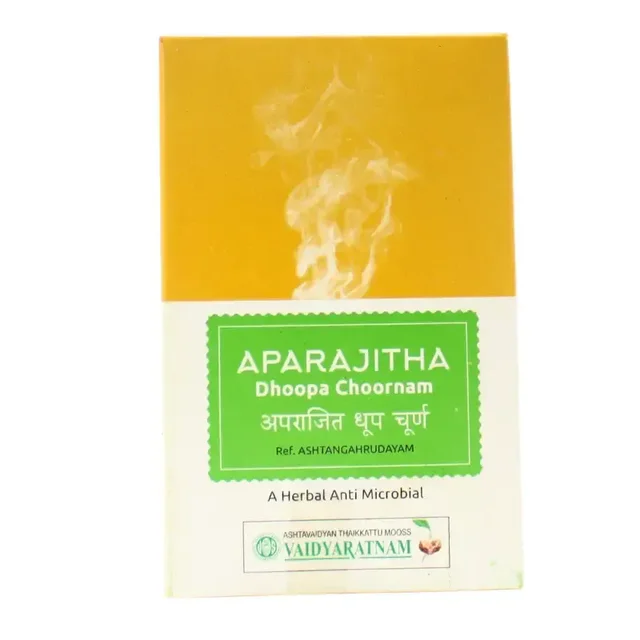VAIDYARATHNAM Aparajitha Dhoopa Choornam - Vaidyaratnam - 50gm