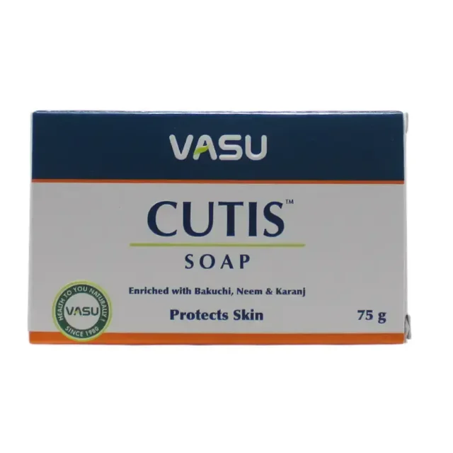 VASU PHARMACEUTICALS Cutis Soap - Vasu - 75G