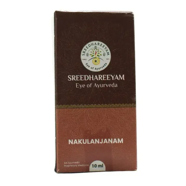 SREEDHAREEYAM Nakulanjanam Eye Drops - Sreedhareeyam - 10Ml