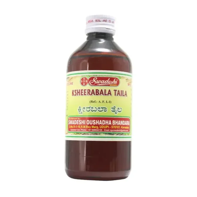 SWADESHI Ksheerabala Taila - Swadeshi - 400ml