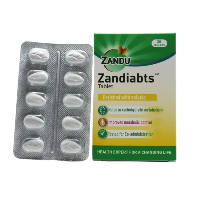 ZANDU Zandiabts Tablet - Zandu - 30Tablet