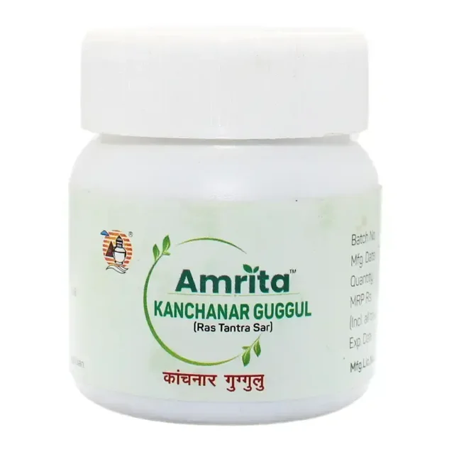 AMRITA DRUGS Kanchanara Guggul - Amrita - 60 Tablet