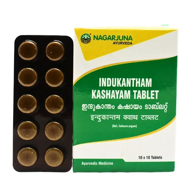 NAGARJUNA Indukantham Kashayam Tablet - Nagarjuna - 10Tablet
