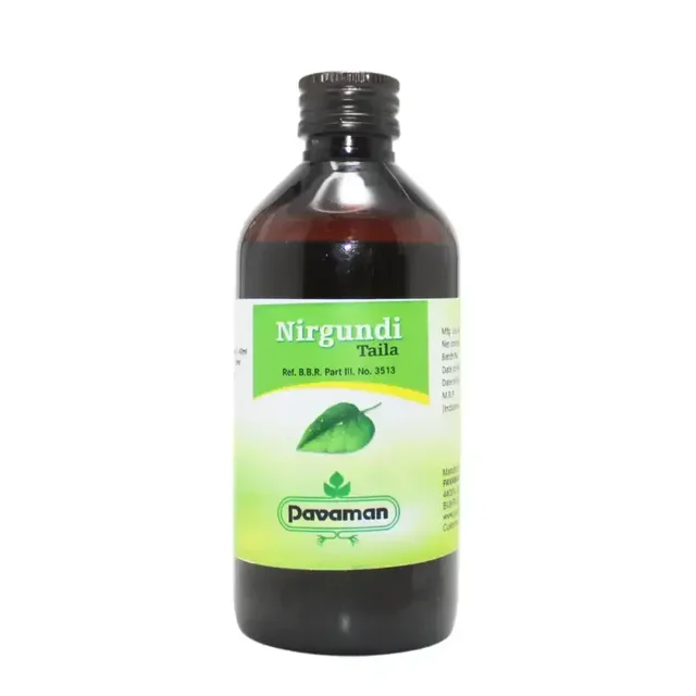PAVAMAN Nirgundi Taila 200Ml-Pavaman - 200ml