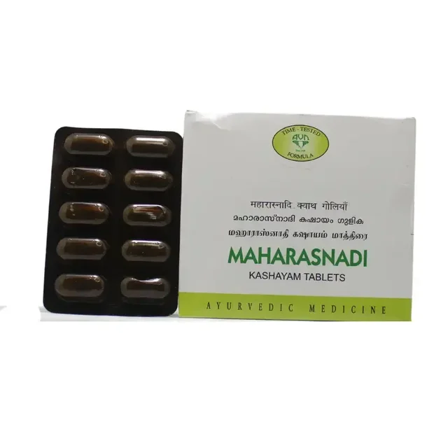 AVN AYURVEDA FORMULA Maharasnadi Kashayam Tablets – Avn Ayurveda - 100Tablet