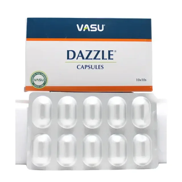 VASU PHARMACEUTICALS Dazzle Capsule - Vasu - 10 Capsules