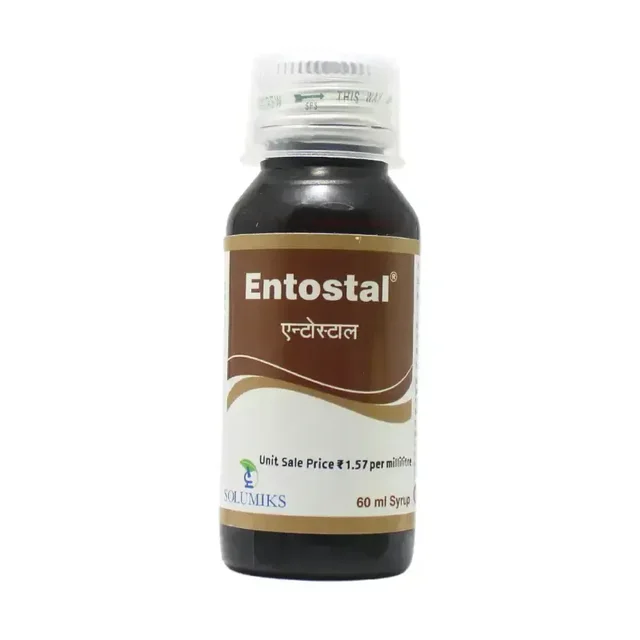 SOLUMIKS HERBACEUTICALS Entostal Syrup - Solumik - 60Ml