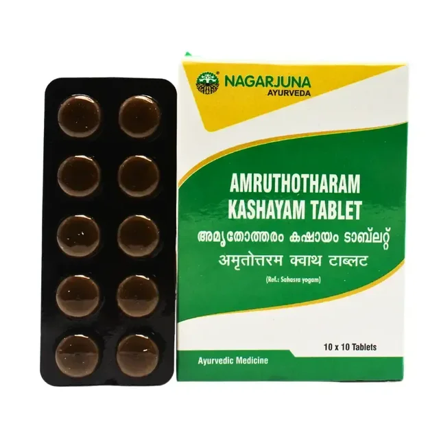 NAGARJUNA Amruthotharam Kashayam Tablet - Nagarjuna - 10Tablet