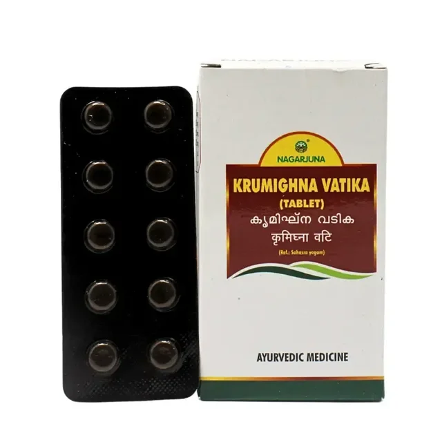 NAGARJUNA Krumighna Vatika Tablet - Nagarjuna - 100Tablet
