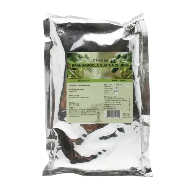 RE-VEDA Erandamoola Quatha Churna - Revinto - 100gm