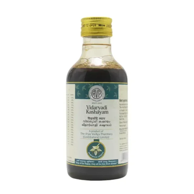 ASHTANGA AYURVEDICS Vidaryadi Kashayam - Ashtanga - 200ml