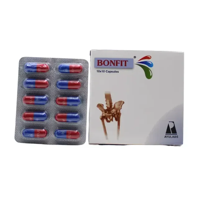 AYULABS PVT LTD Bonfit Capsule - Ayulabs - 100Capsule