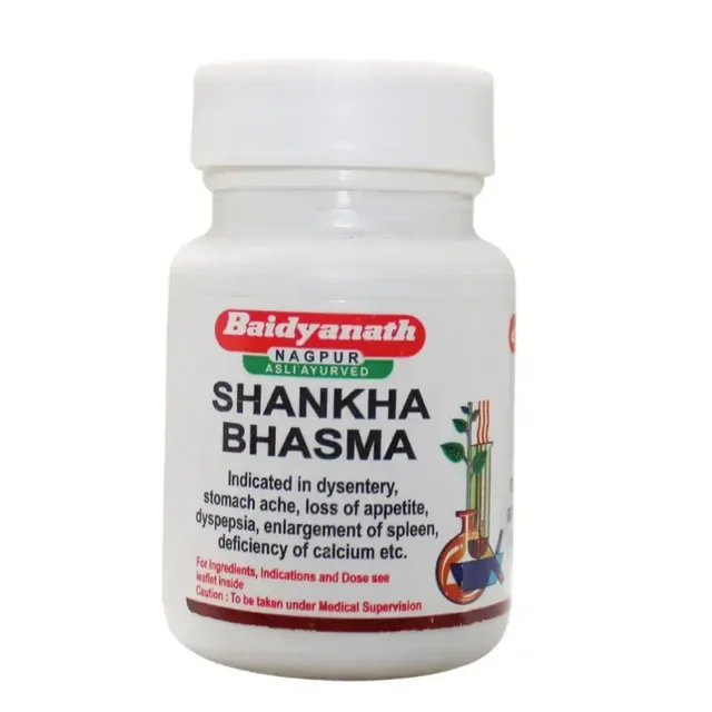 BAIDYANATH Shankh Bhasma 10Gm-Baidyanath - 10Gm