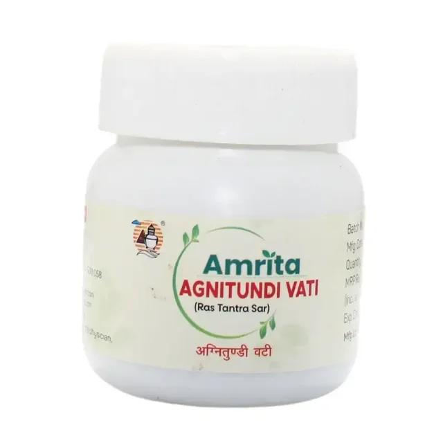 AMRITA DRUGS Agnitundi Vati - Amrita - 60 Tablet