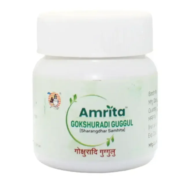AMRITA DRUGS Gokshuradi Guggulu - Amrita - 60 Tablet