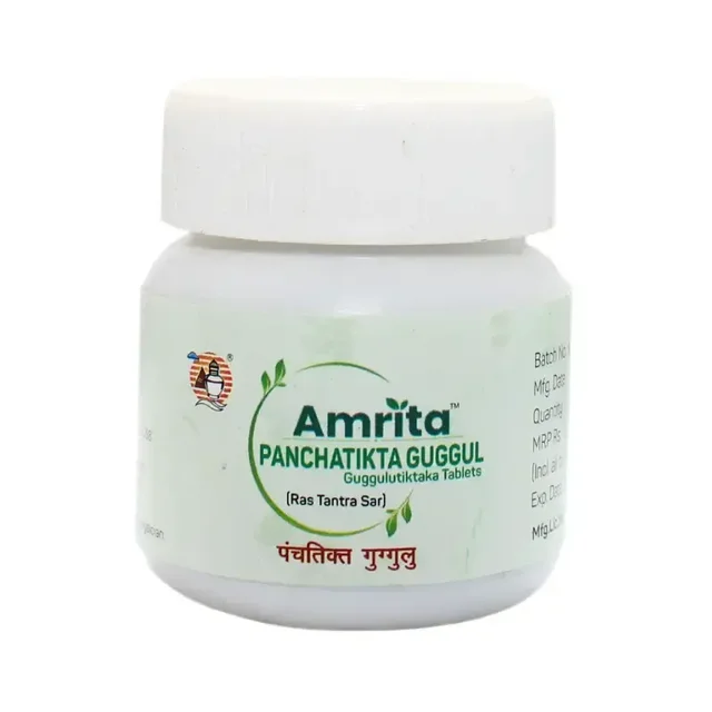 AMRITA DRUGS Panchatikta Gritha Guggulu Tablet - Amrita - 60 Tablet