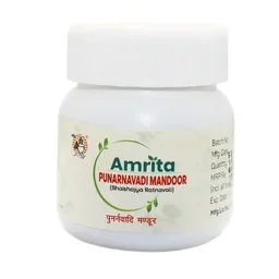 AMRITA DRUGS Punarnavadi Mandoor - Amrita - 60 Tablet