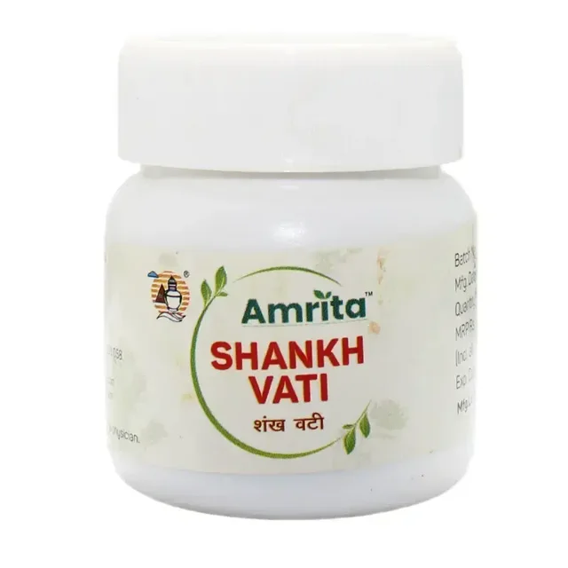 AMRITA DRUGS Shankh Vati - Amrita - 60 Tablet
