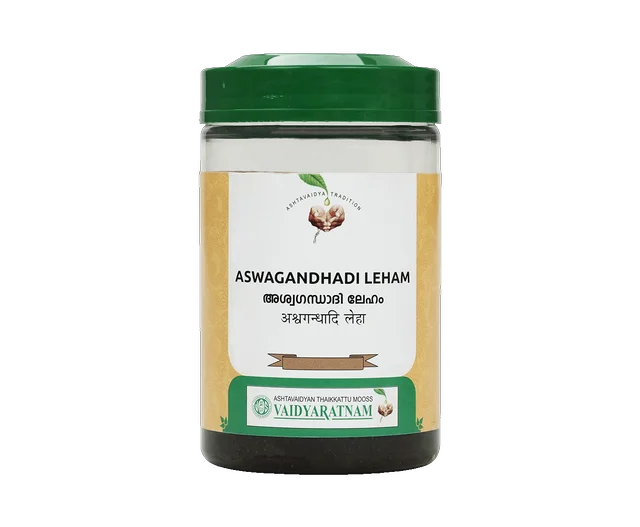 VAIDYARATHNAM Ashwagandhadi Lehyam 500G-Vaidyar - 500gm