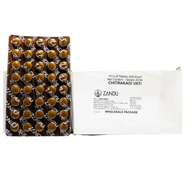 ZANDU Chitrakadi Vati - Zandu - 40Tablet