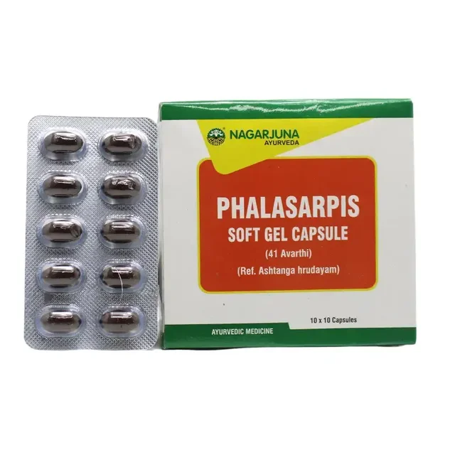 NAGARJUNA Phalasarpis Soft Gel Capsule - Nagarjuna - 100Capsule