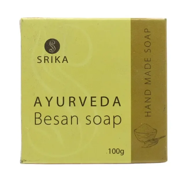 SRIKA Besan Soap - Srika - 100Gm