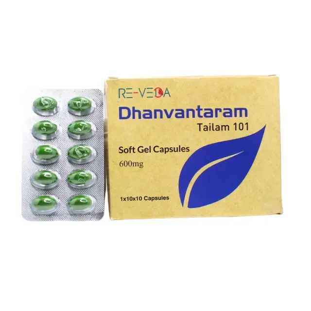 RE-VEDA Dhanwantaram 101 Averthi - Revinto - 10 Capsules