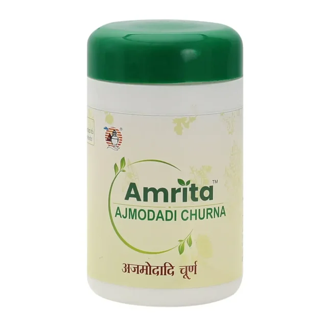 AMRITA DRUGS Ajamodadi Churna - Amrita - 100Gm