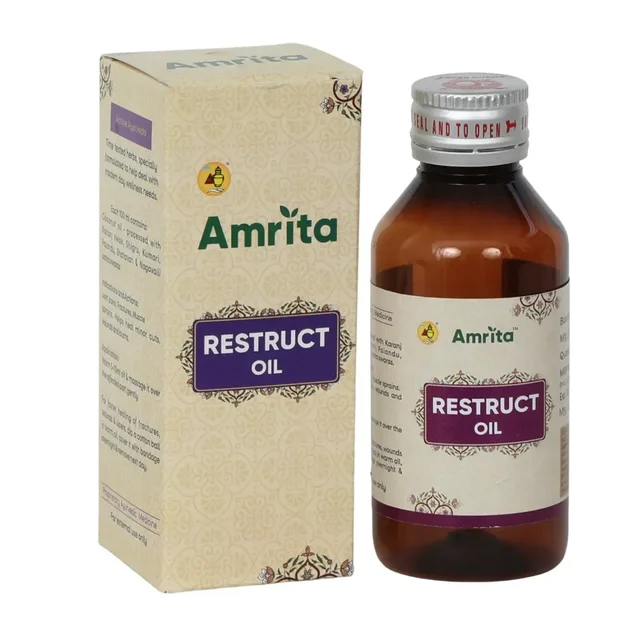 AMRITA DRUGS Restruct Oil - Amrita - 100Ml