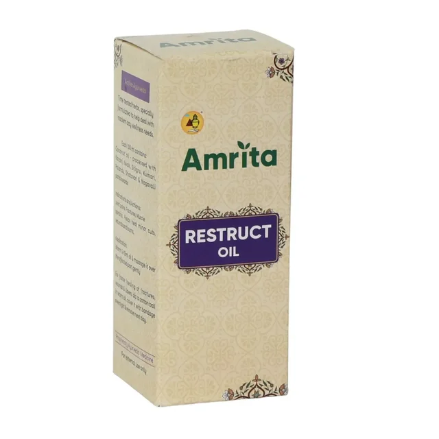 AMRITA DRUGS Restruct Oil - Amrita - 100Ml