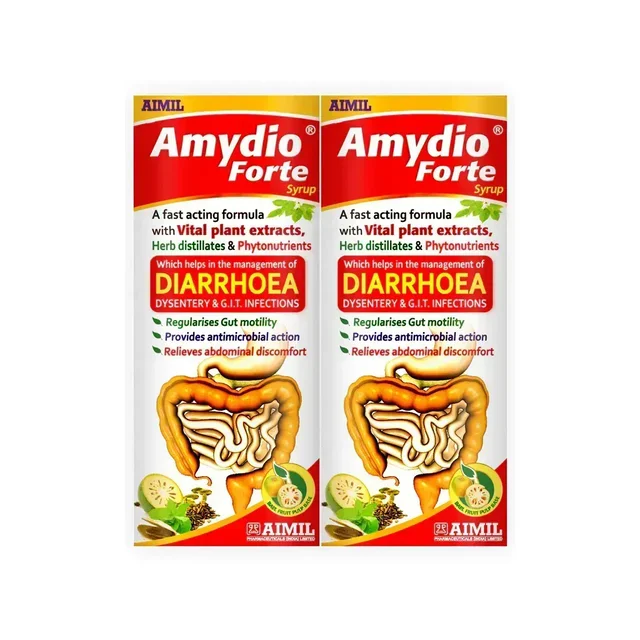 AIMIL PHARMACEUTICAL Amydio Forte Syrup - Aimil - 100Ml