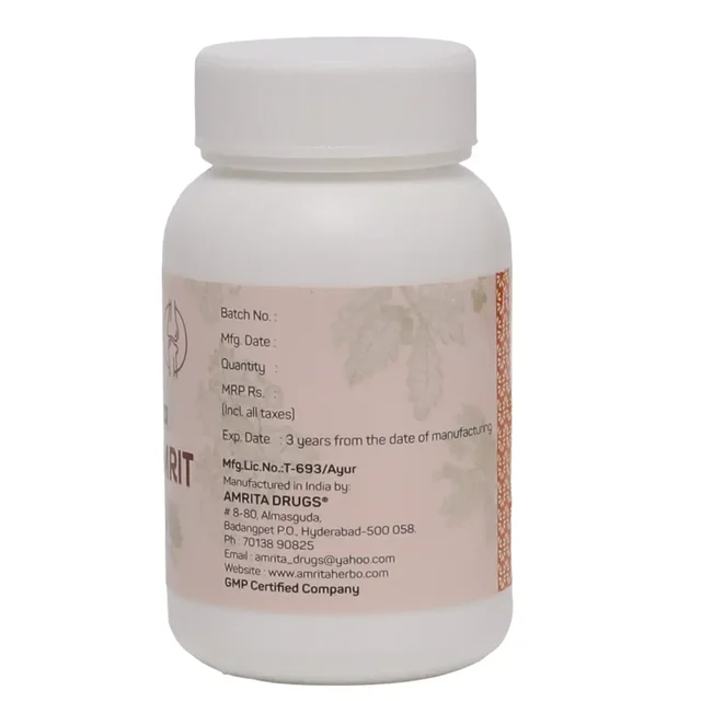 AMRITA DRUGS Asthyamrit Tablet - Amrita - 100 Tablet