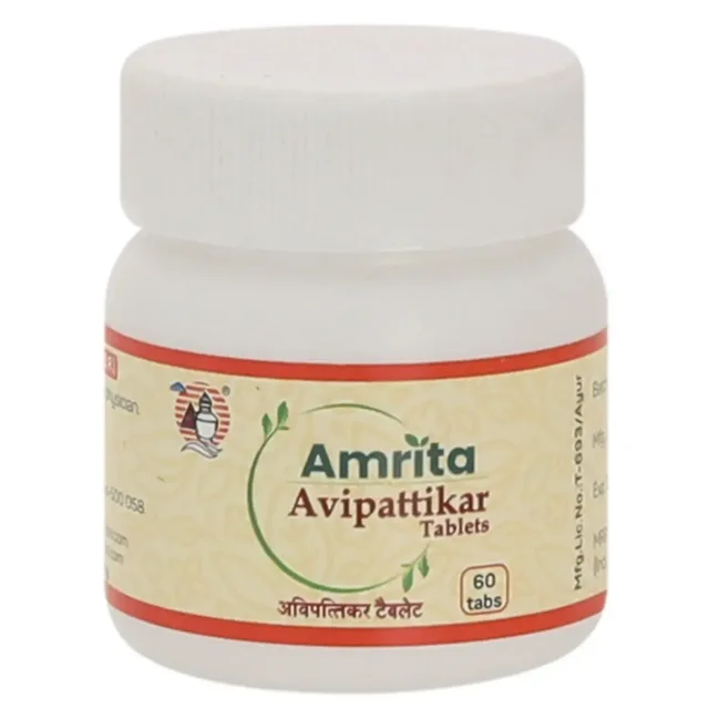 AMRITA DRUGS Avipattikara Tablet - Amrita - 60 Tablet