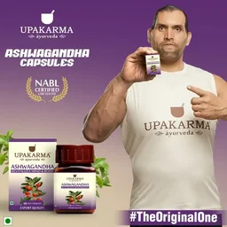 MANKIND PHARMA Ashwagandha 500Mg Veg Capsule - Upkarma - 90Capsules