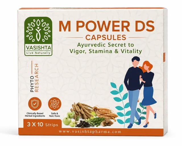 Vasishta M Power DS Capsule-Vasishta - 30Capsule