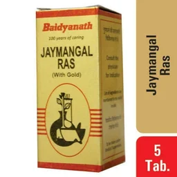BAIDYANATH Jaymangal Ras - Baidyanath - 5Tablet