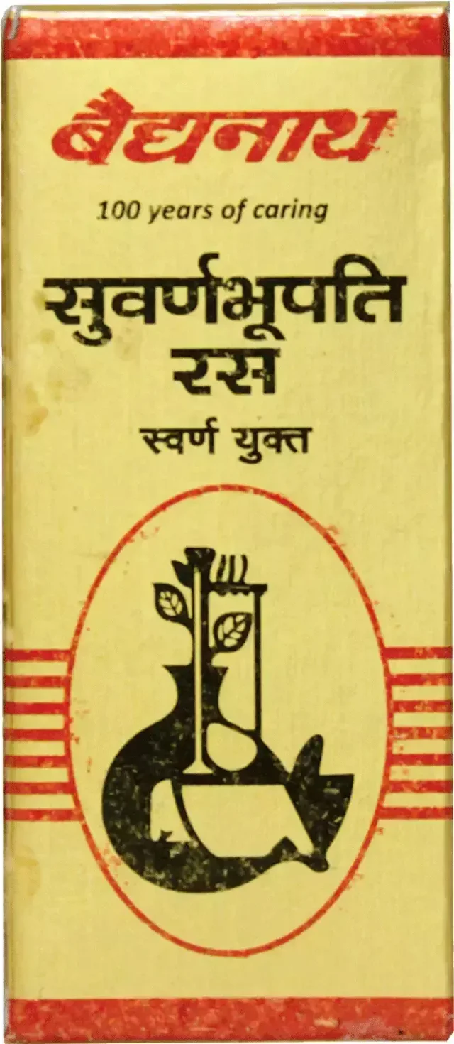 BAIDYANATH Swarna Bhupati Ras - Baidyanath - 10Tablet