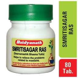 BAIDYANATH Smritisagar Ras - Baidyanath - 80Tablet