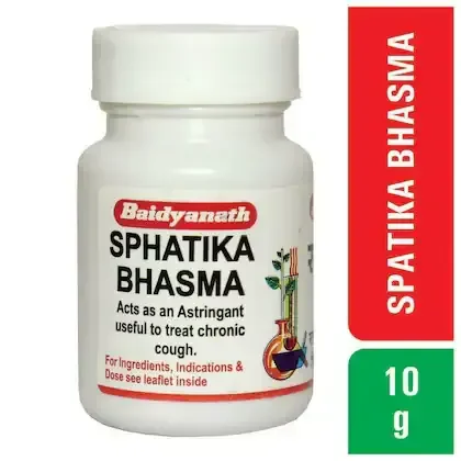 BAIDYANATH Sphatika Bhasma - Baidyanath - 10G