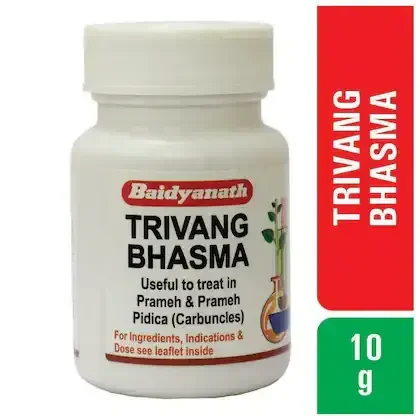 BAIDYANATH Trivanga Bhasm - Baidyanath - 10Gm