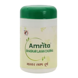 AMRITA DRUGS Bhaskar Lavan Churna - Amrita - 100gm