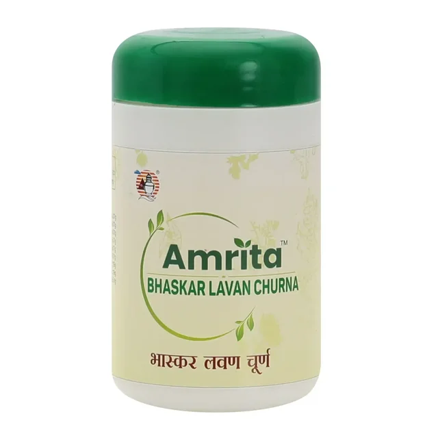 AMRITA DRUGS Bhaskar Lavan Churna - Amrita - 100gm