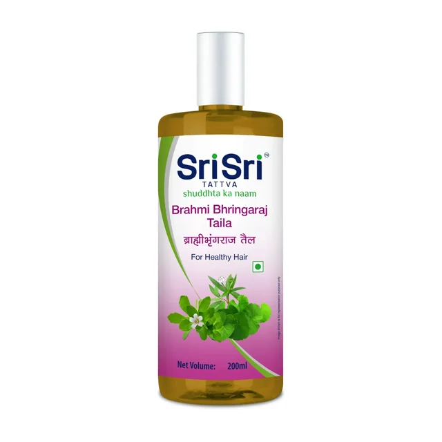 SRI SRI AYURVEDA Brahmi Bringaraj Taila - Sri Sri - 200Ml
