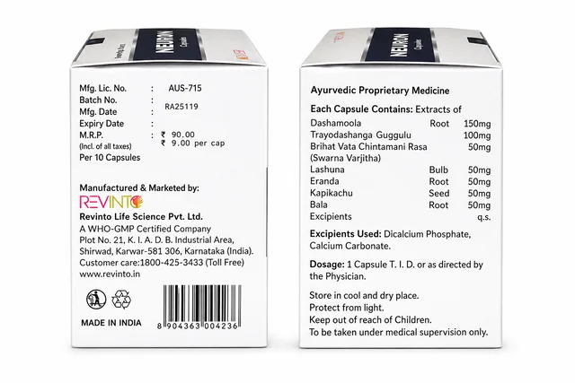 REVINTO LIFE SCIENCE Neuron Capsule - Revinto - 100 Capsules
