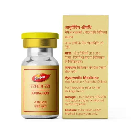 DABUR INDIA LIMITED Rasraj Ras(Gold) - Dabur - 10Tablet