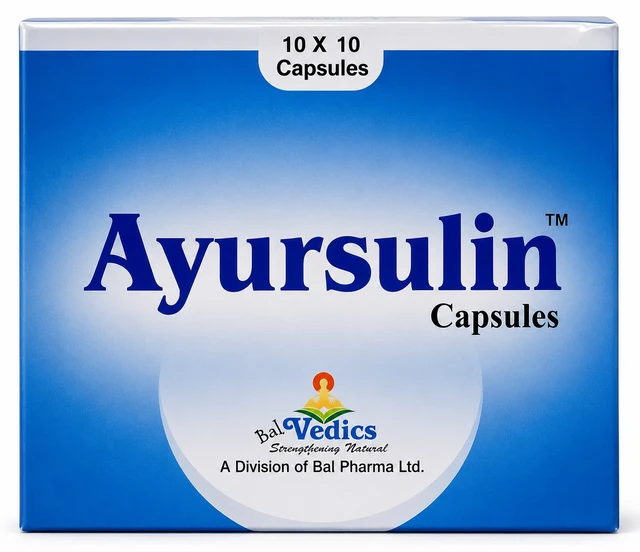 BAL VEDICS Ayursulin Capsule - Bal Vedics - 100Capsule