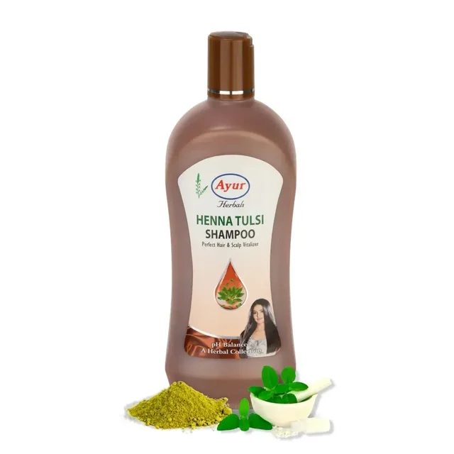 AYUR Ayur Heena Tulsi Shampoo - Ayur - 1L